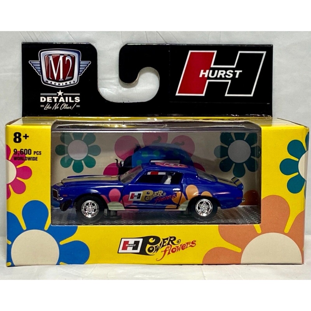 M2 Machines 1970 Chevrolet Camaro Z/28 RS Hurst Power Flowers S47 22-22 NIP 2022